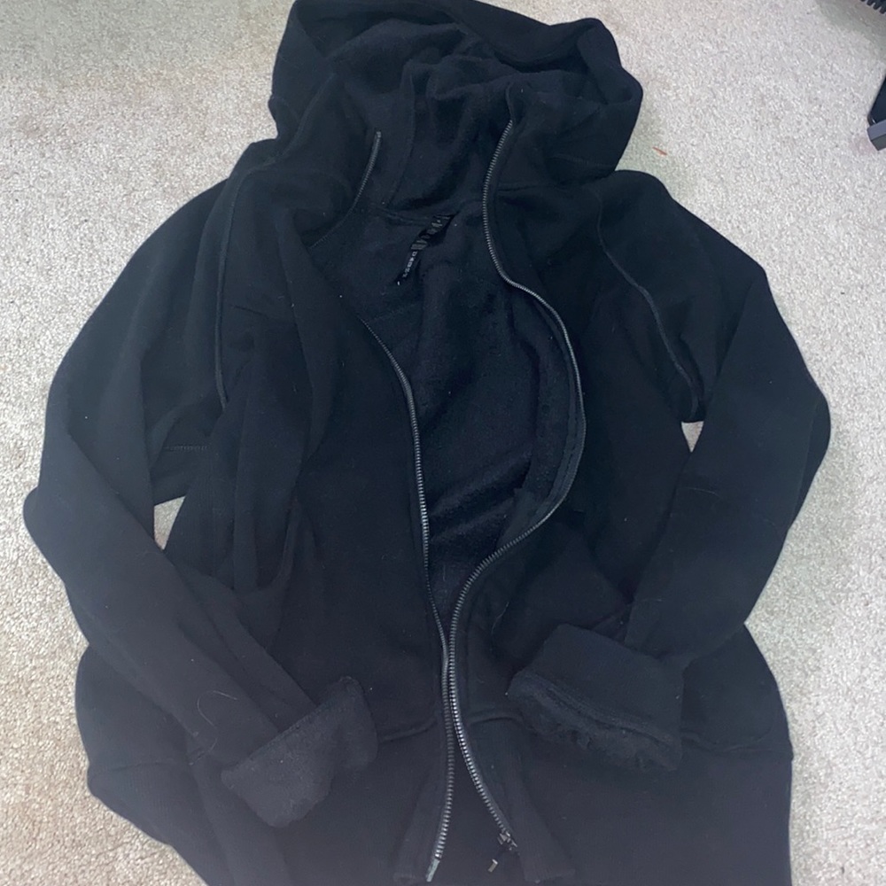 Black zip up